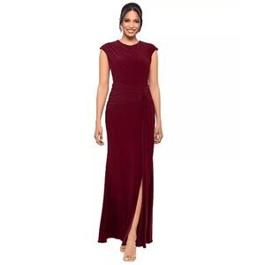 Betsy &  Adam Formal Evening Gown Womens 6P Wedding Guest Cocktail Party Dress